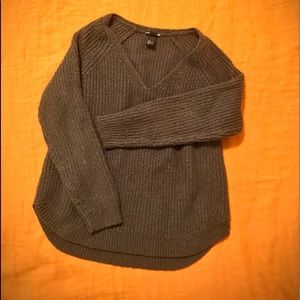 H&M Basic Cable Knit Sweater Sz L